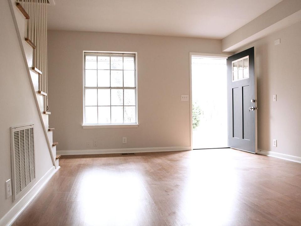 hardwoods, lots of light 