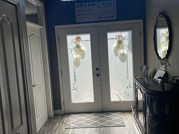 Foyer open to second floor