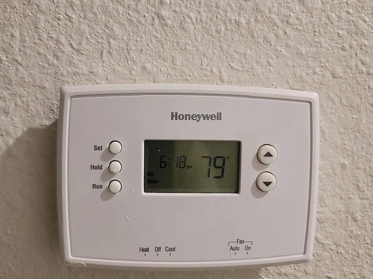 Updated programmable thermostat.