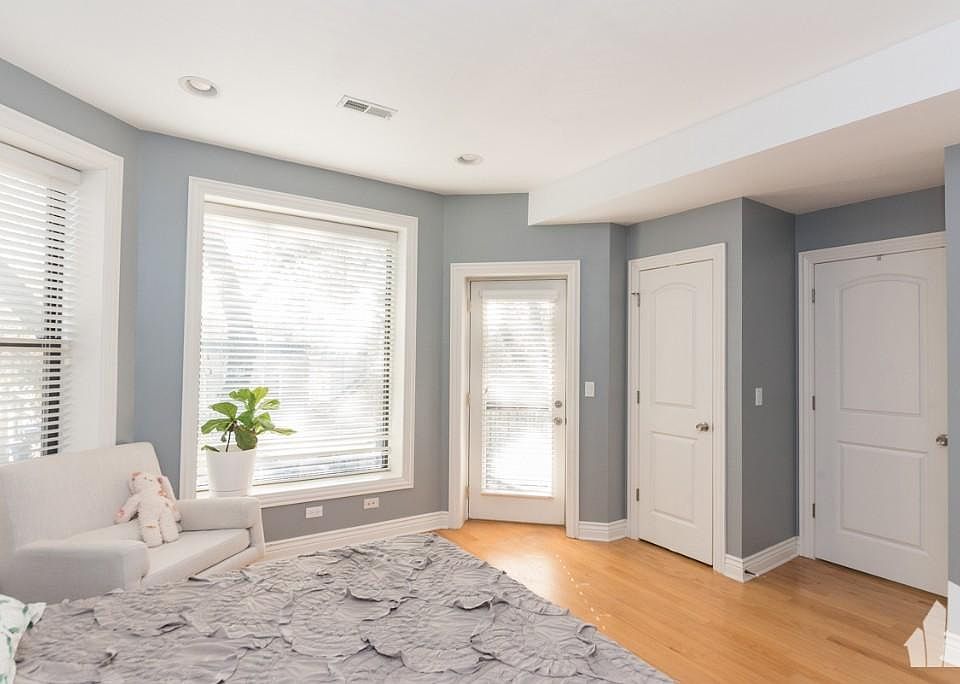 Primary bedroom - prior to remodel.