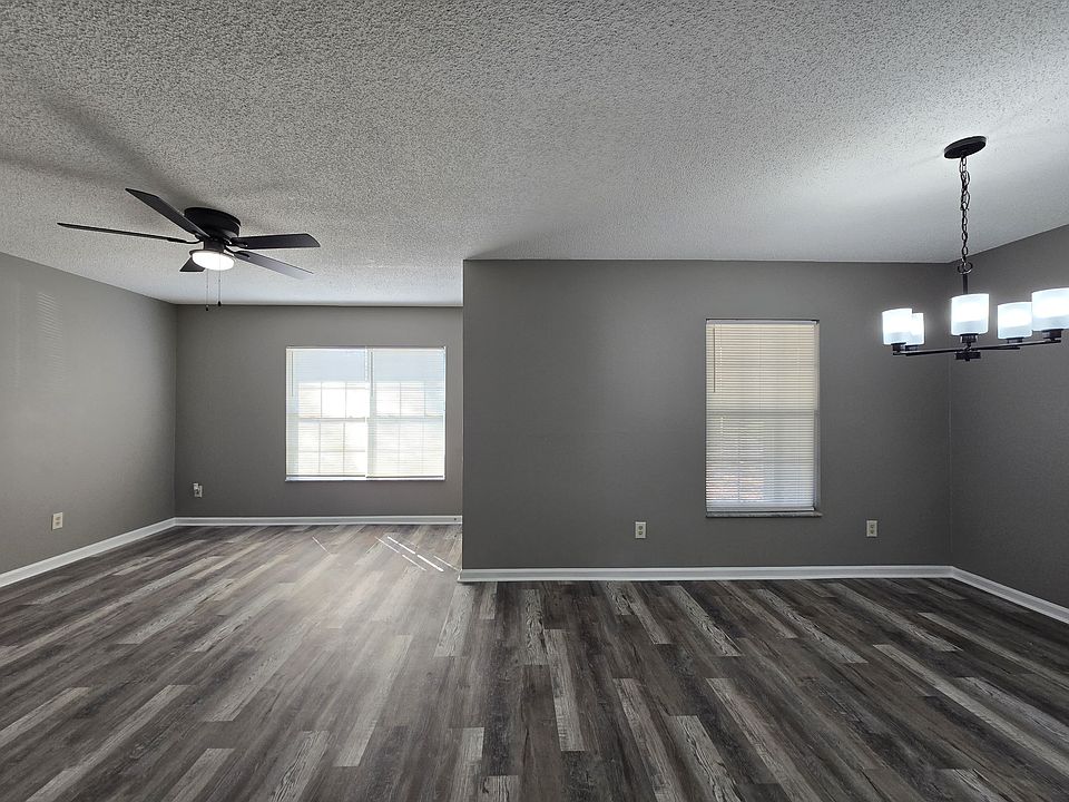 Open Living Room and Dining Area