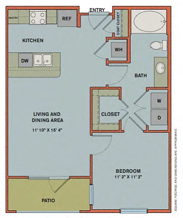 Floor plan A21