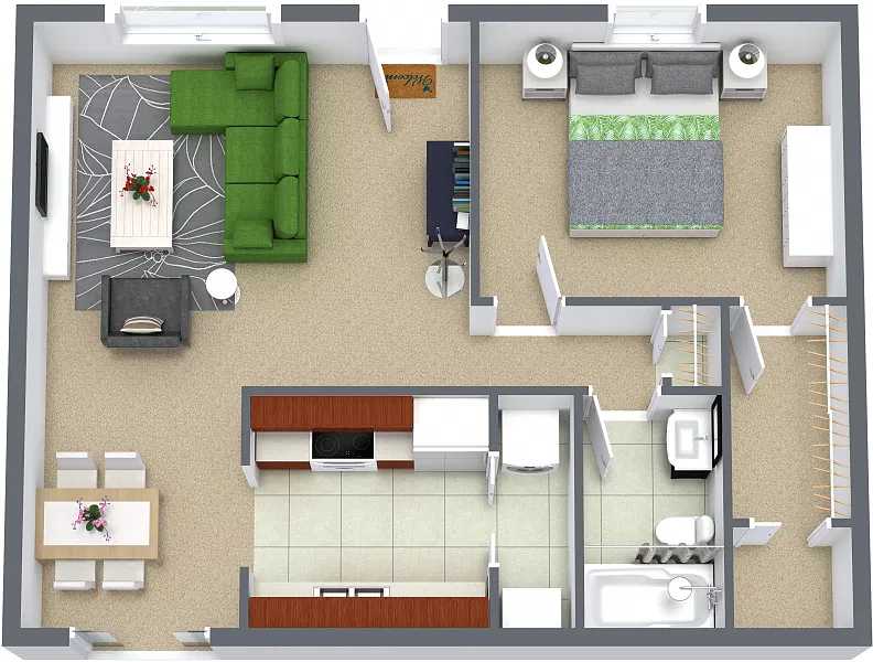 Floor plan A