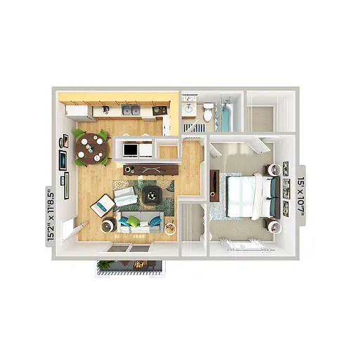 Floor plan A1