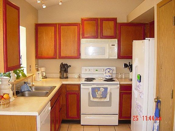 Kitchen with all appliances.