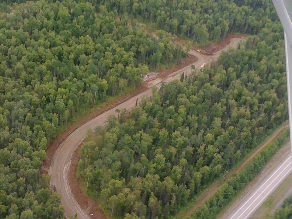 View of Subdivision and Lake