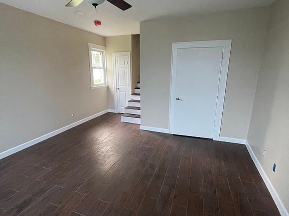 Store front office/ living space with half bath.