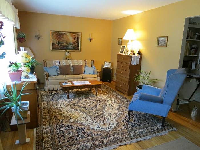 Living Room is sun filled