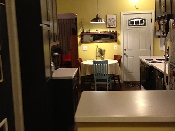 Downstairs remodeled kitchen