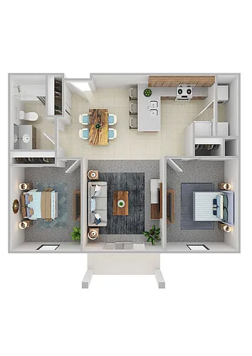 Floor plan Oak