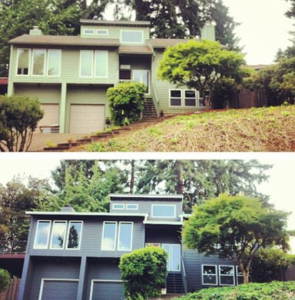 Before & After Ext. Paint