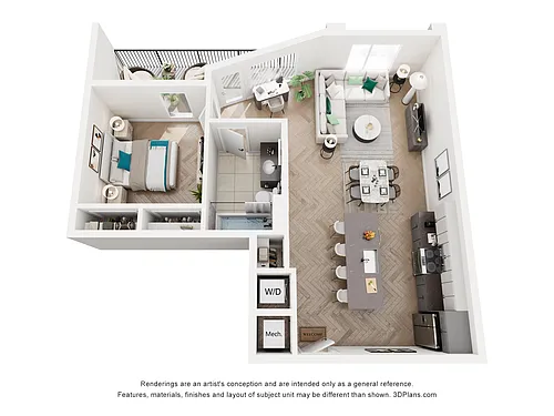 Floor plan Smoke