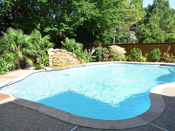 Large, sparkling pool