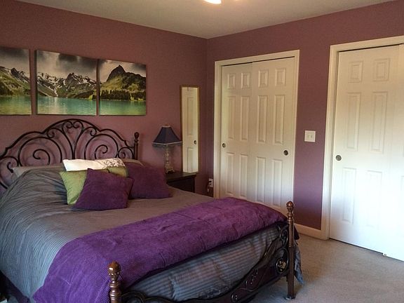 Bedroom double closets