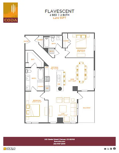 Floor plan Flavescent