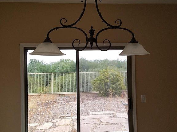 View from dining room and living room