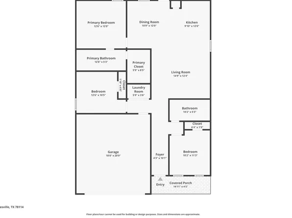 124 Wood Moss, Floresville, TX 78114