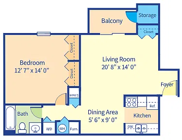Floor plan Potomac I
