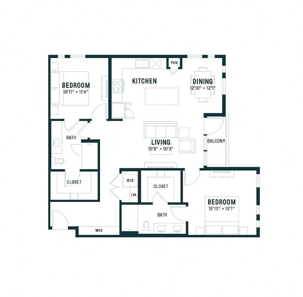 Floor plan B2b