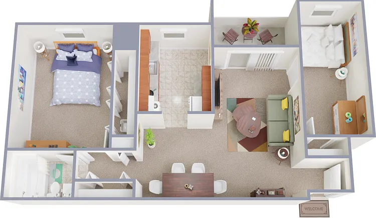Cascade Floorplan Diagram