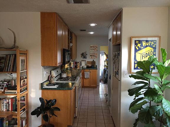 Looking into kitchen