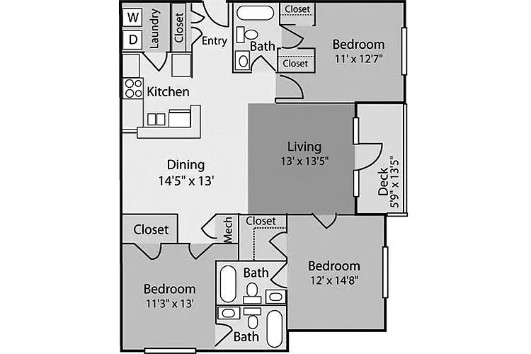 Floor plan Seahawk C3Z