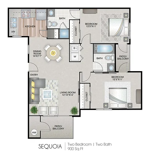 Floor plan Sequoia Premium Plus