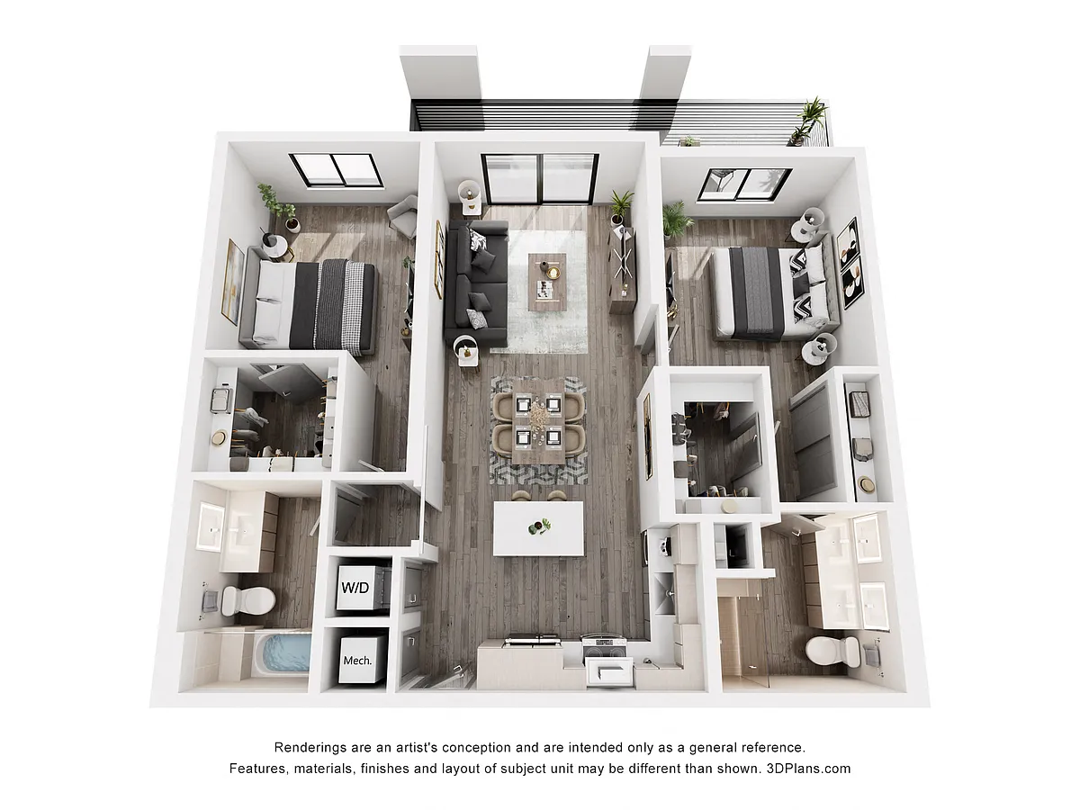 Floor plan B2E