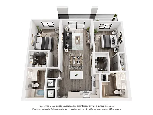 Floor plan B2E