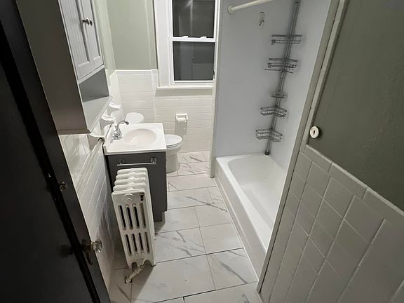 bathroom from hallway