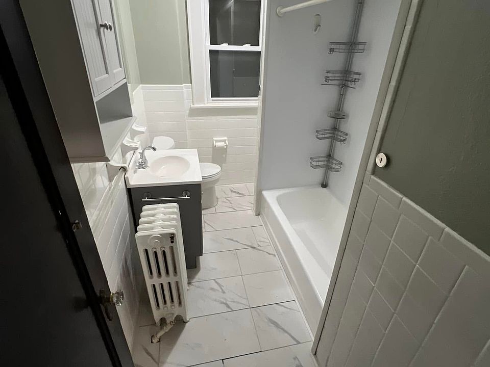 bathroom from hallway