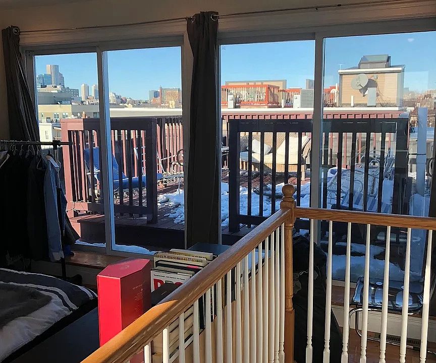 Bonus room on its own floor with roof deck and 1/2 bath (previously used as an additional bedroom)