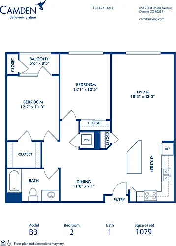 Floor plan B3