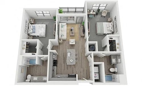 Floor plan B1