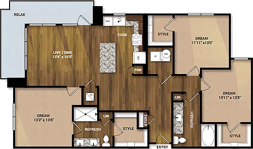 Floor plan C1
