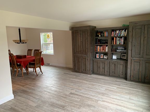 Custom wood cabinets