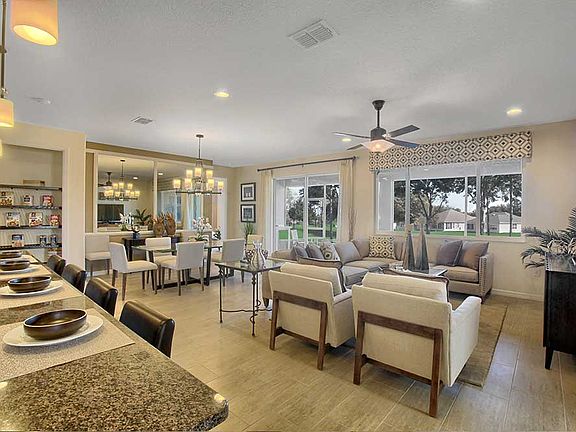 Willem Floor plan at On top of the World communities Ocala FL Living Area