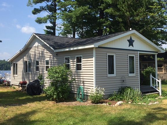 Road side and side of cabin