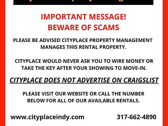 CityPlace Property Management Beware of Scam pic_08012022