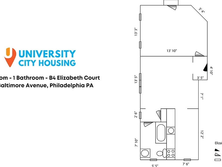 Elizabeth Court B4 Floorplan Elizabeth Court B4 Floorplan