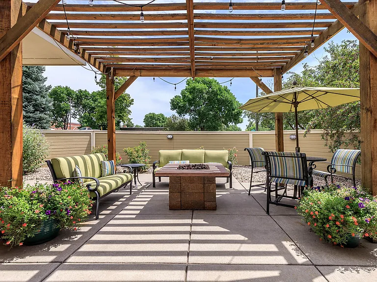 The Community Firepit at The Buttes Apartment Homes