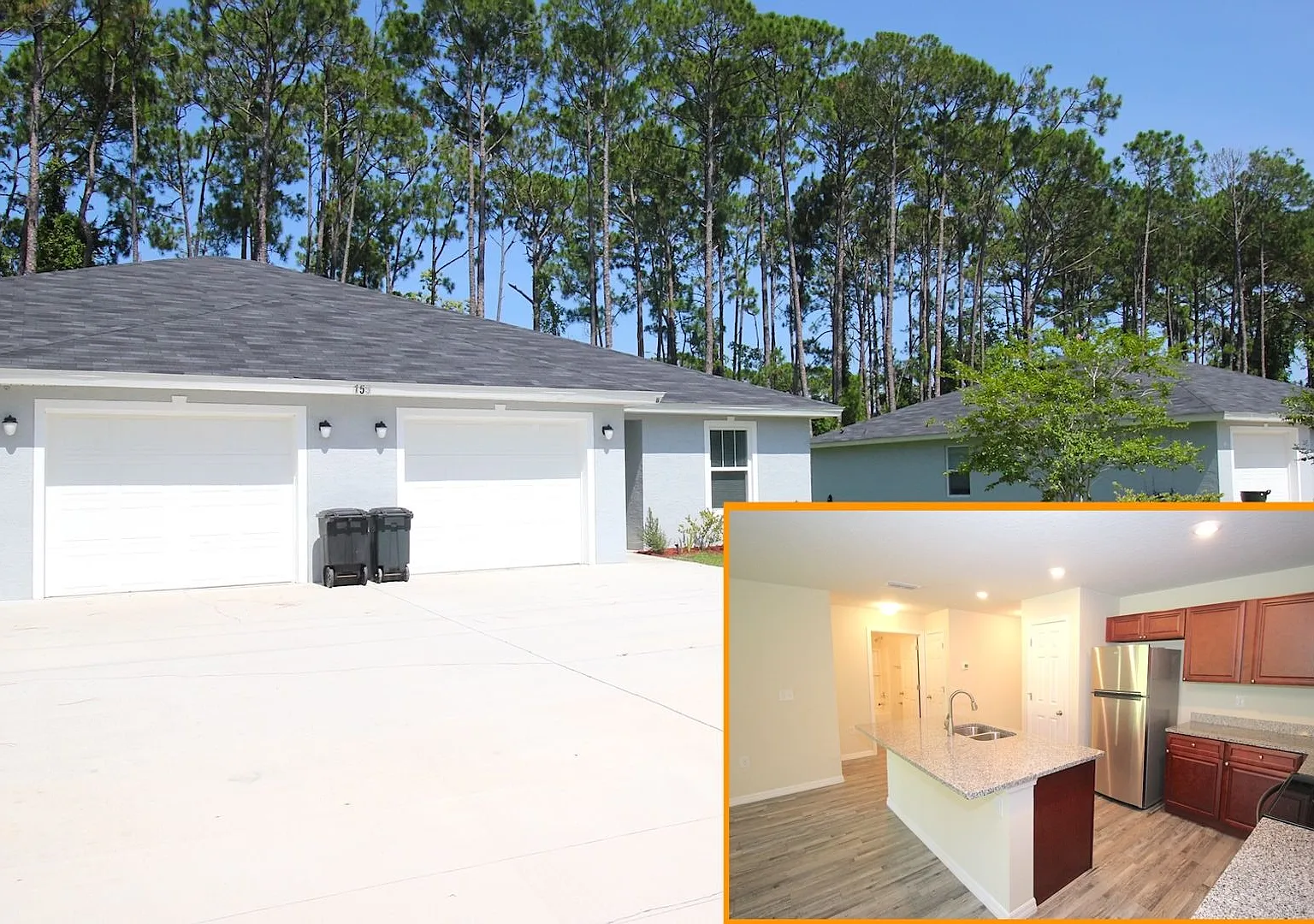 Roomy 3 Bed 2 Bath Duplex Home for Rent w Lawn Cutting Included! — Photo 1