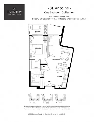 Floor plan St. Antoine