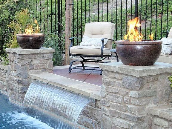 Water and Fire Features