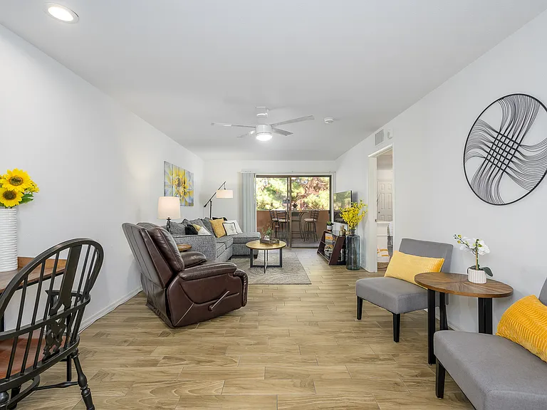 Another view of the condo from dining area.