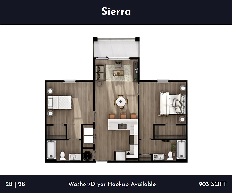 Floor plan Sierra