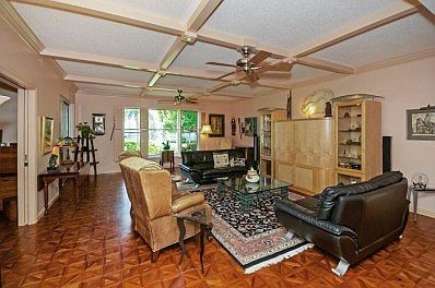 living room with 9foot ceilings