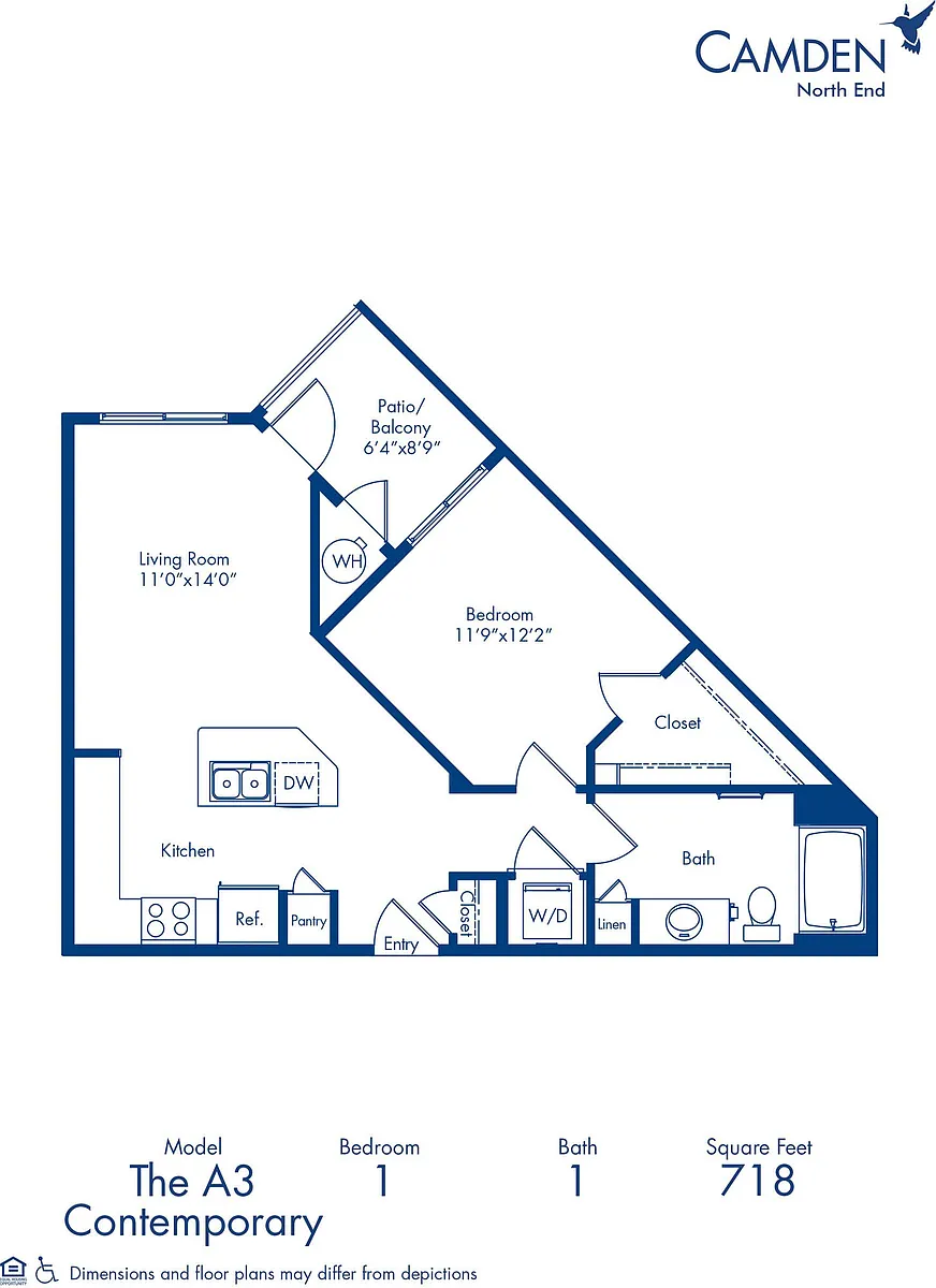 Floor plan The A3