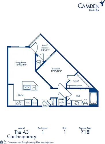 Floor plan The A3