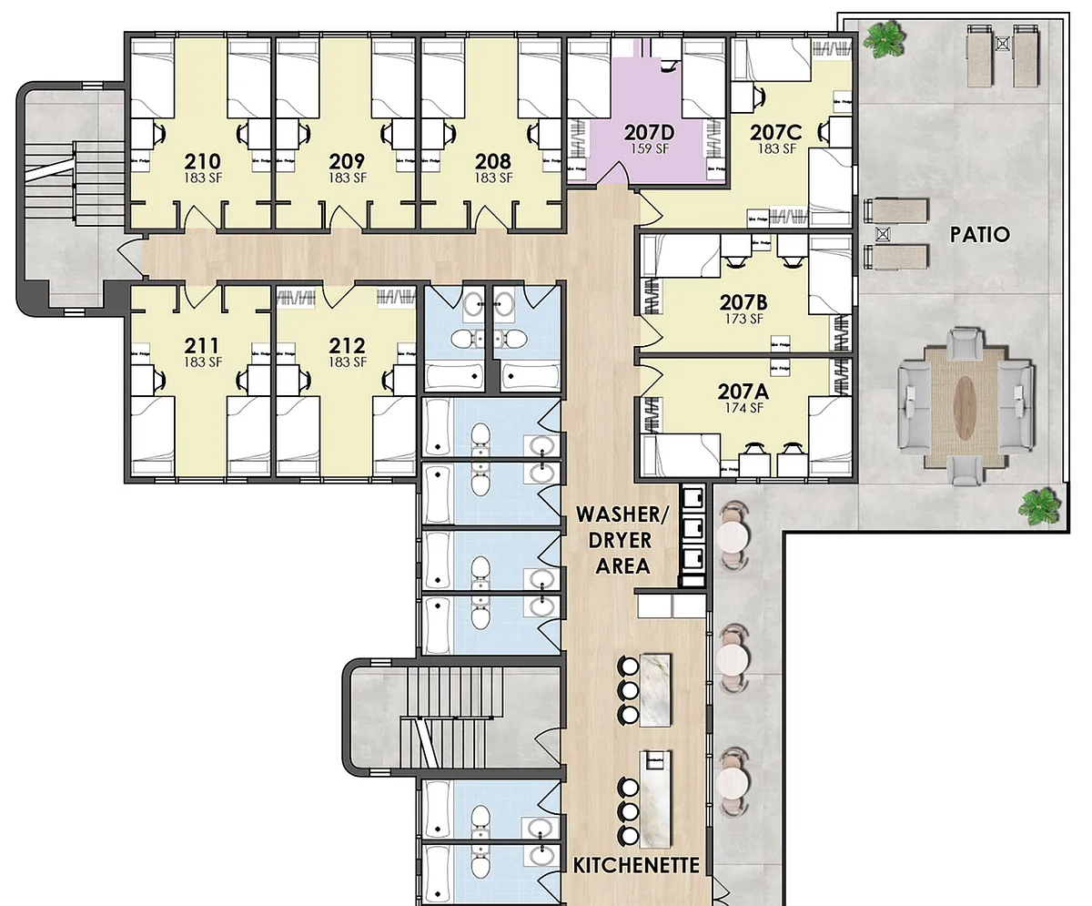 Floor plan Second Floor B